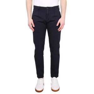 DEPARTMENT FIVE Men's Tapered Slim Fit Casual Trousers Men BLUE Pants
